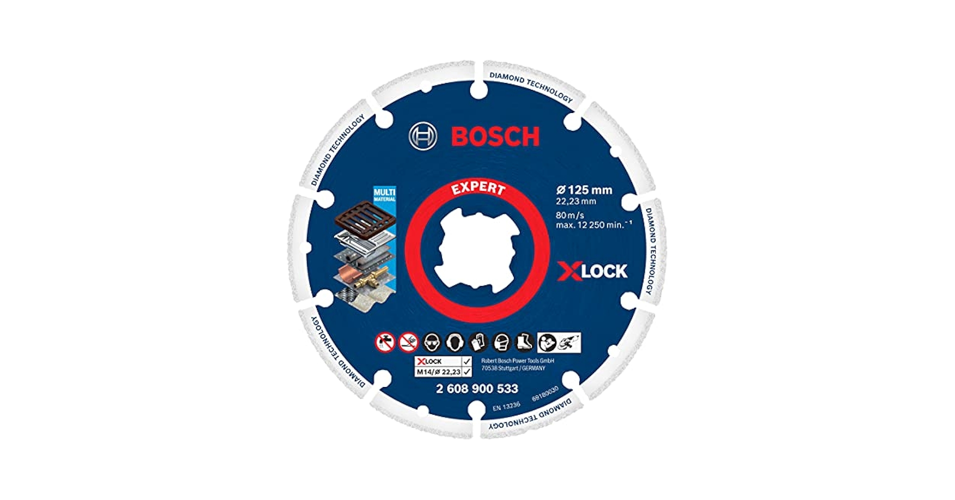 Bosch X-LOCK Diamond Wheel 2枚 Bosch X-LOCK Diamond Wheel 2枚